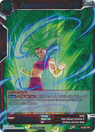 Desperate Odds Kefla (Event Pack 2 - 2018) (P-057_PR) [Promotion Cards] | Mindsight Gaming