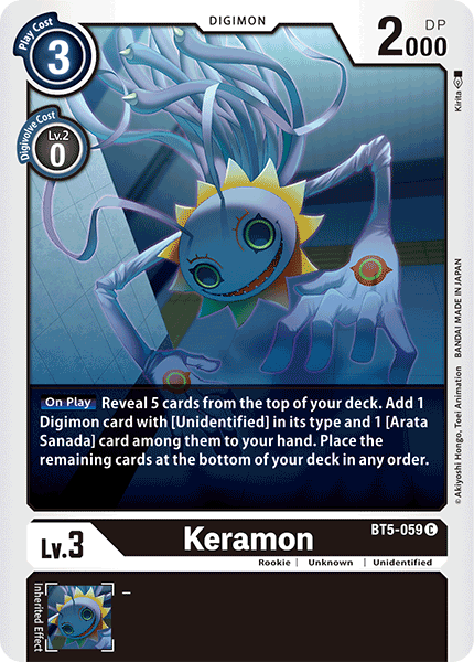 Keramon [BT5-059] [Battle of Omni] | Mindsight Gaming