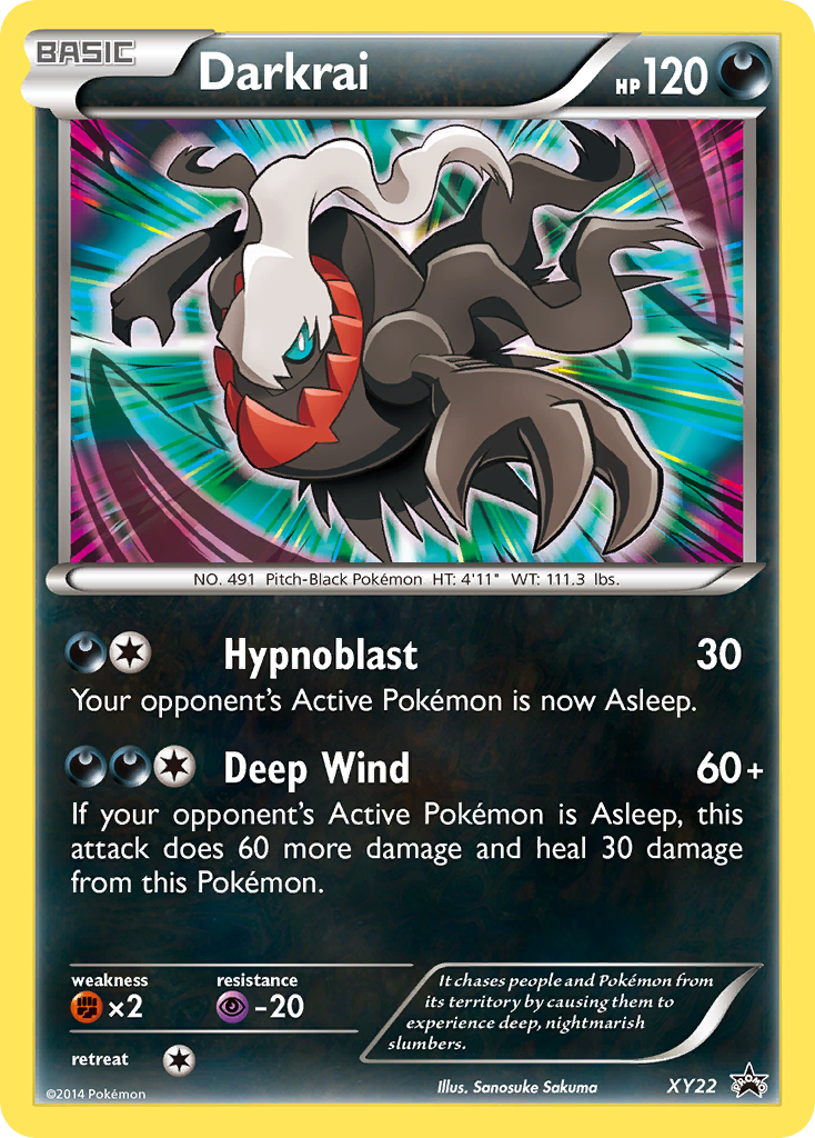 Darkrai (XY22) [XY: Black Star Promos] | Mindsight Gaming