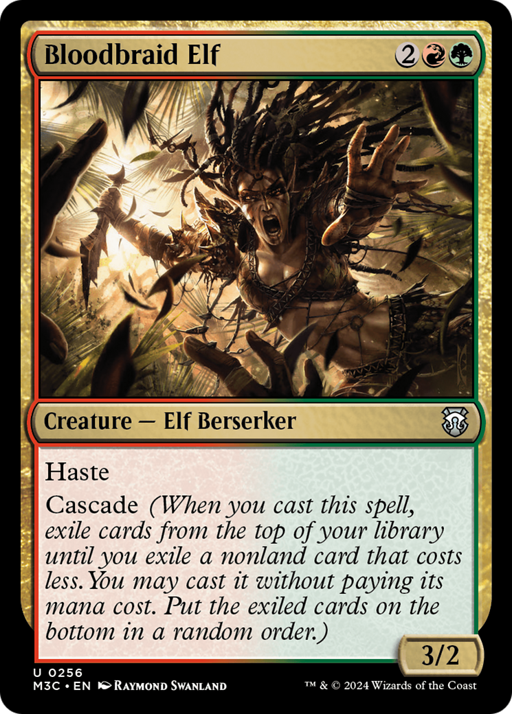 Bloodbraid Elf [Modern Horizons 3 Commander] | Mindsight Gaming