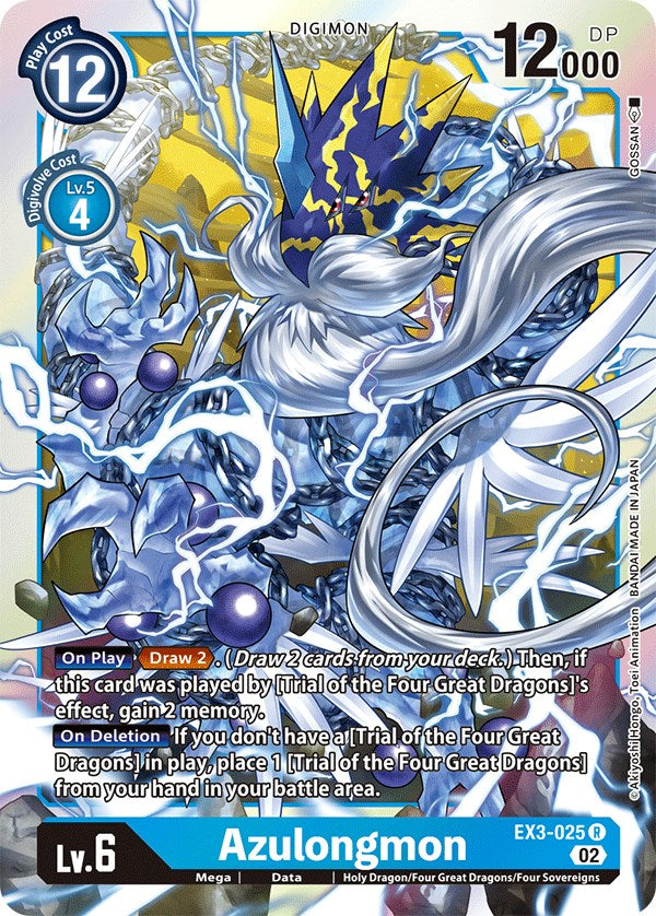 Azulongmon [EX3-025] [Draconic Roar] | Mindsight Gaming