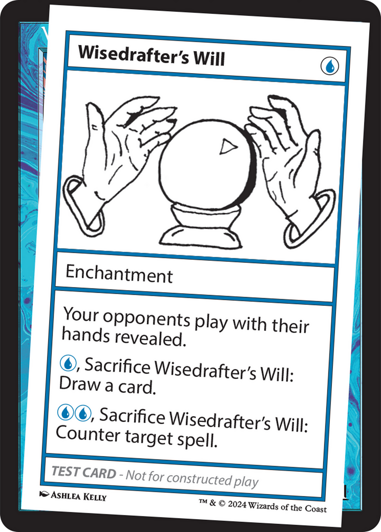 Wisedrafter's Will [Mystery Booster 2 Playtest Cards] | Mindsight Gaming