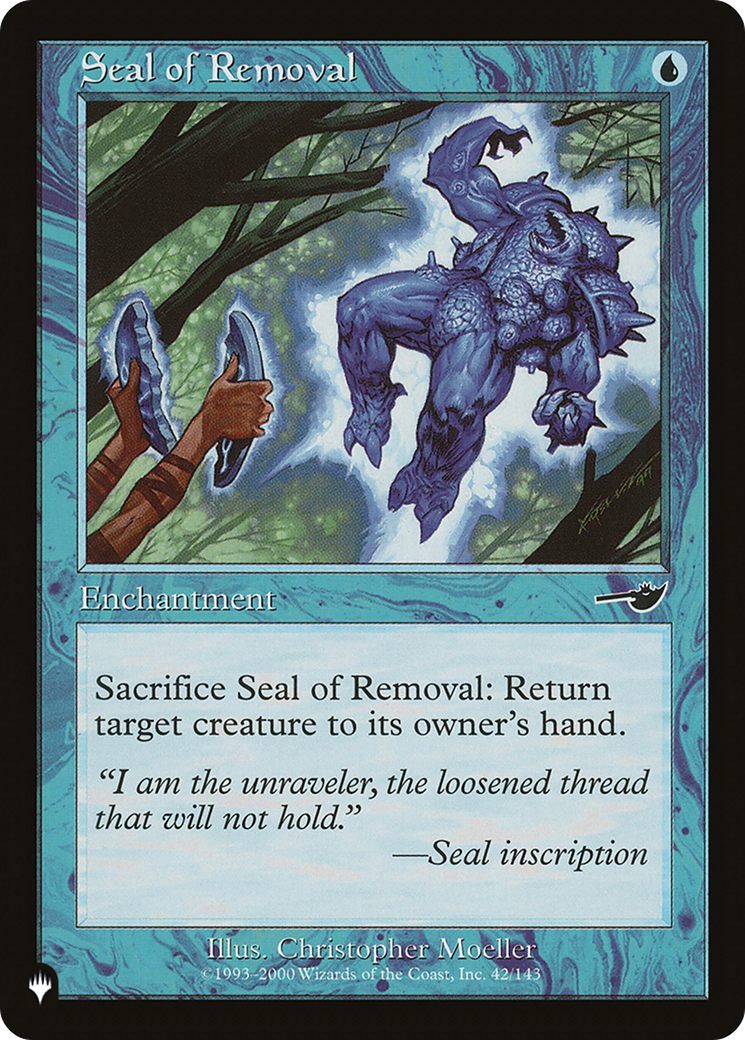 Seal of Removal [The List Reprints] | Mindsight Gaming