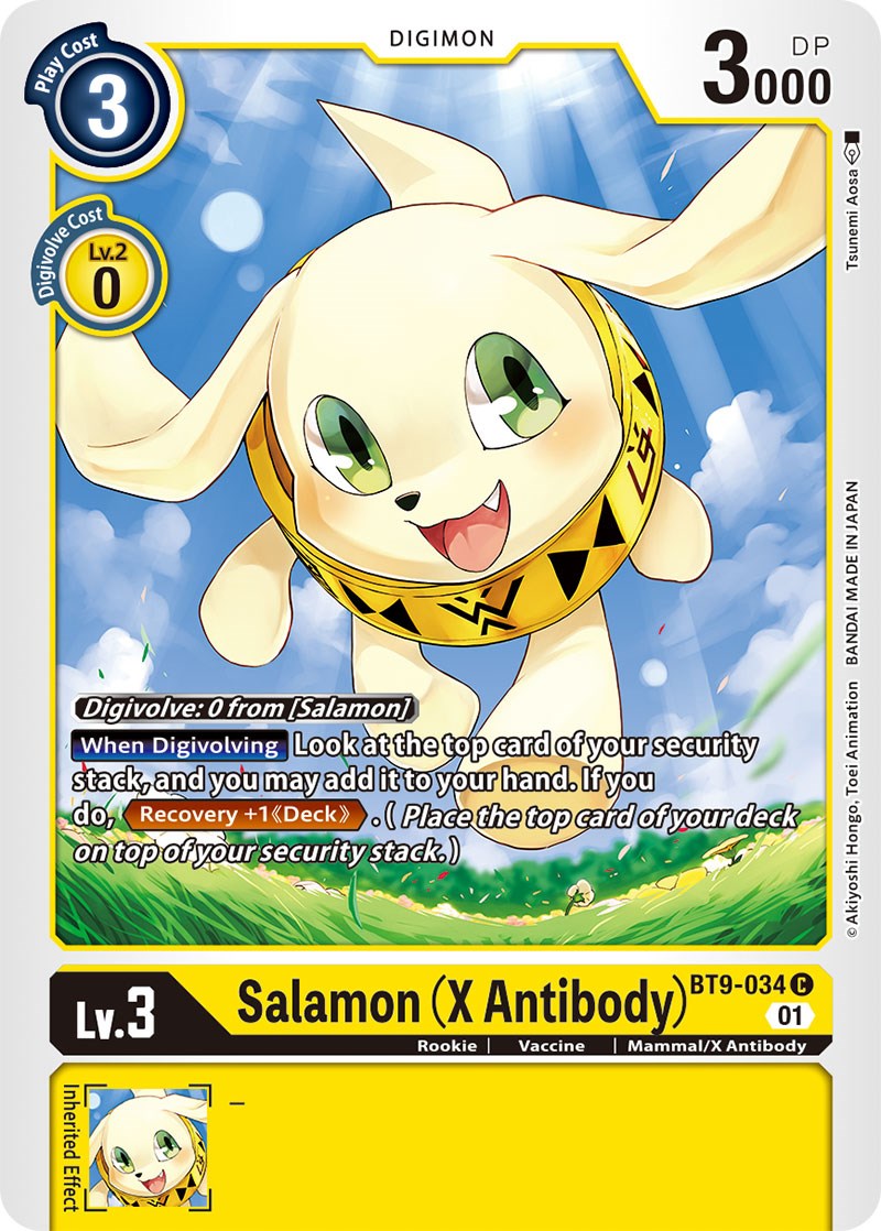 Salamon (X Antibody) [BT9-034] [X Record] | Mindsight Gaming