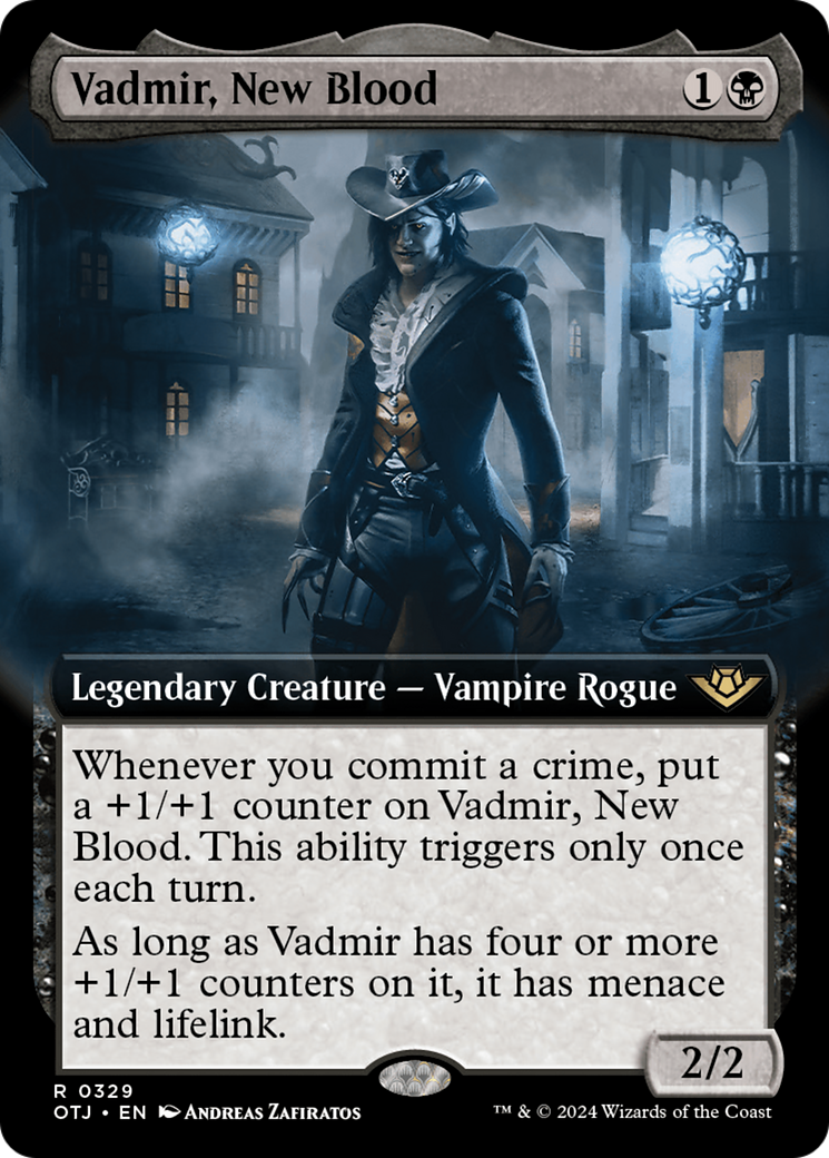 Vadmir, New Blood (Extended Art) [Outlaws of Thunder Junction] | Mindsight Gaming