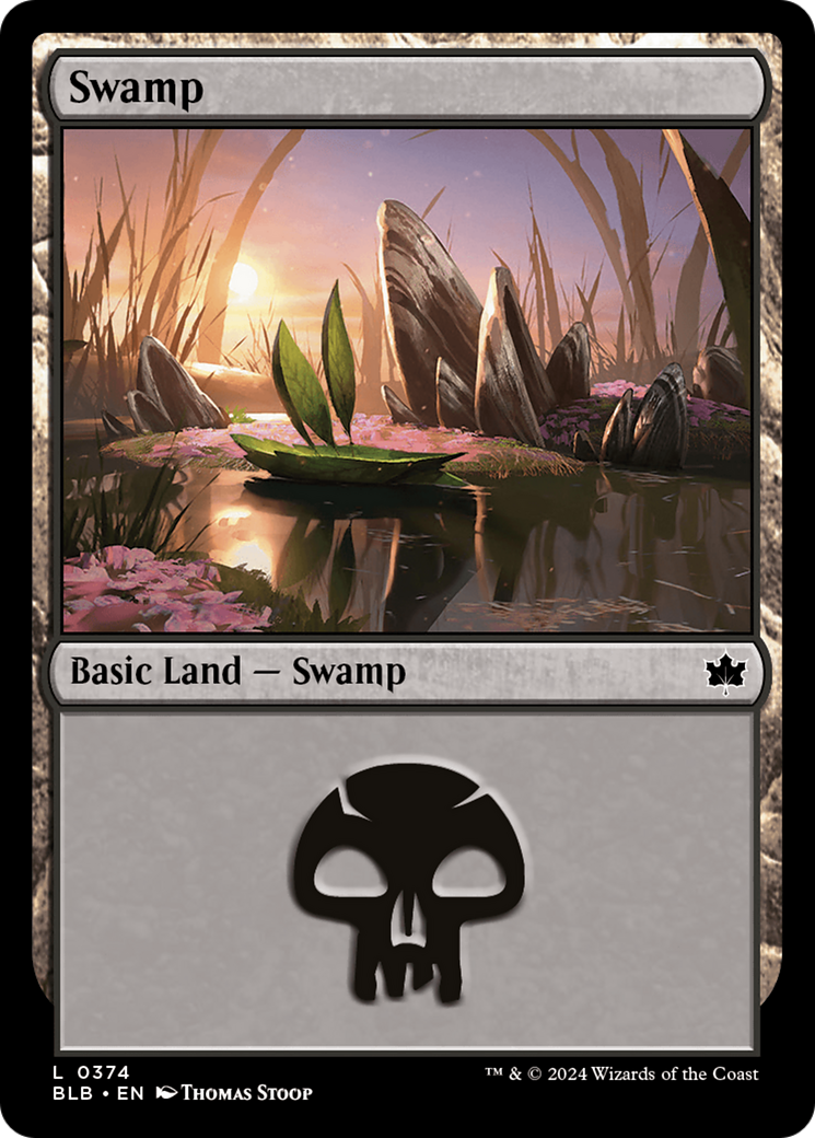 Swamp (0374) [Bloomburrow] | Mindsight Gaming