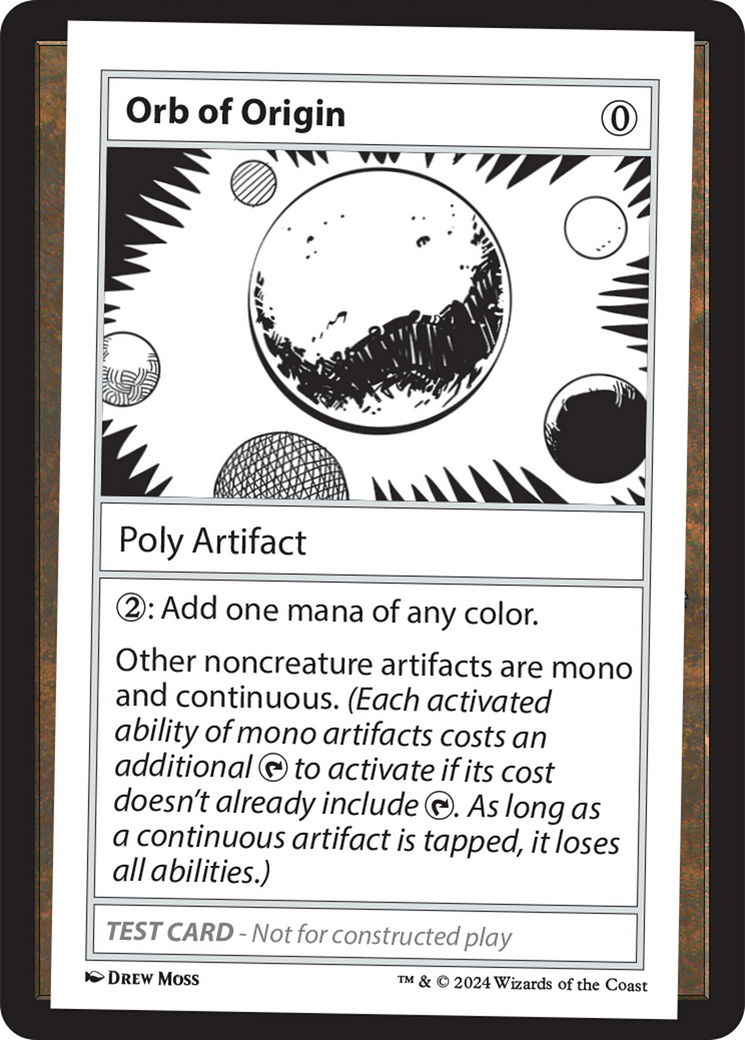 Orb of Origin [Mystery Booster 2 Playtest Cards] | Mindsight Gaming