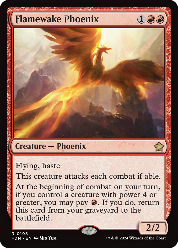 Flamewake Phoenix [Foundations] | Mindsight Gaming