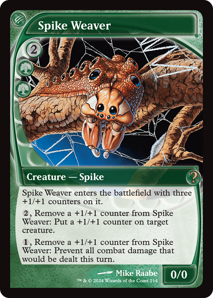 Spike Weaver (Future Sight) [Mystery Booster 2] | Mindsight Gaming