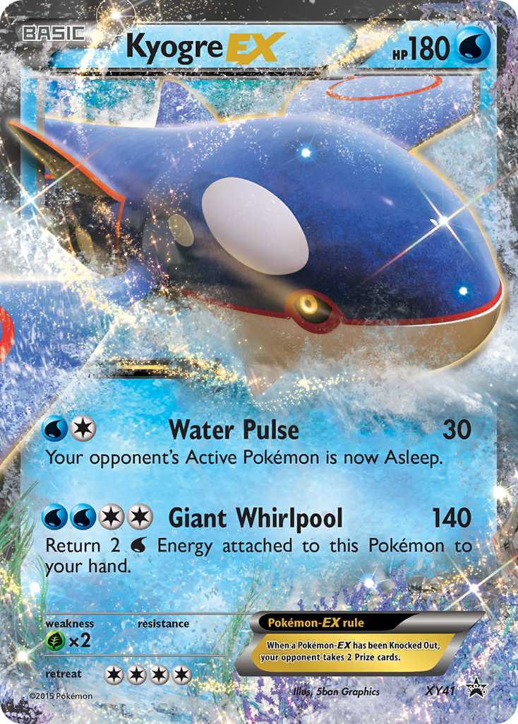 Kyogre EX (XY41) [XY: Black Star Promos] | Mindsight Gaming