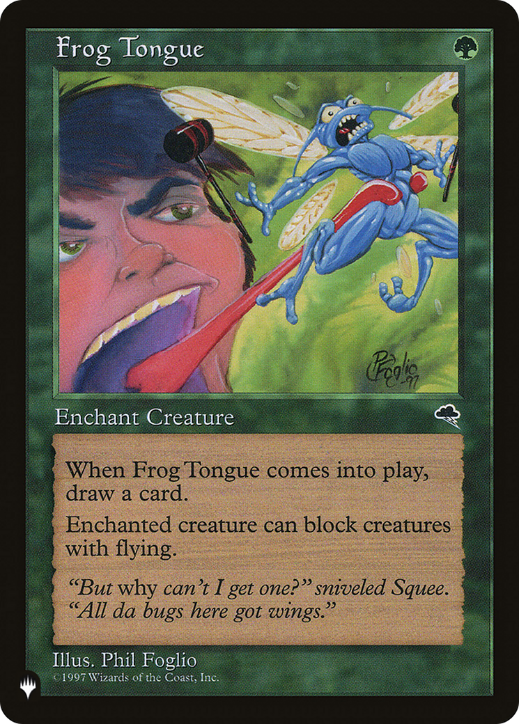 Frog Tongue [The List Reprints] | Mindsight Gaming