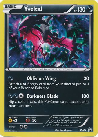 Yveltal (XY06) (Jumbo Card) [XY: Black Star Promos] | Mindsight Gaming