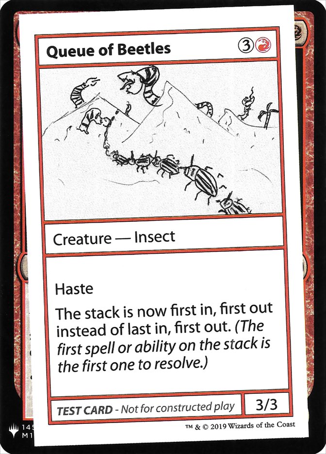 Queue of Beetles [Mystery Booster Playtest Cards] | Mindsight Gaming