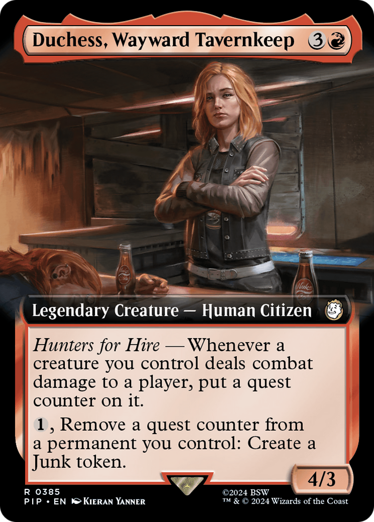 Duchess, Wayward Tavernkeep (Extended Art) [Fallout] | Mindsight Gaming