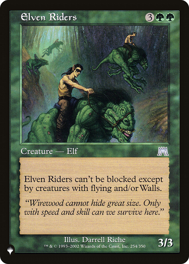 Elven Riders [The List Reprints] | Mindsight Gaming