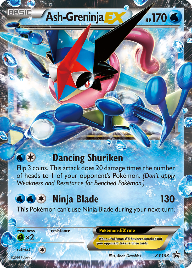 Ash-Greninja EX (XY133) [XY: Black Star Promos] | Mindsight Gaming