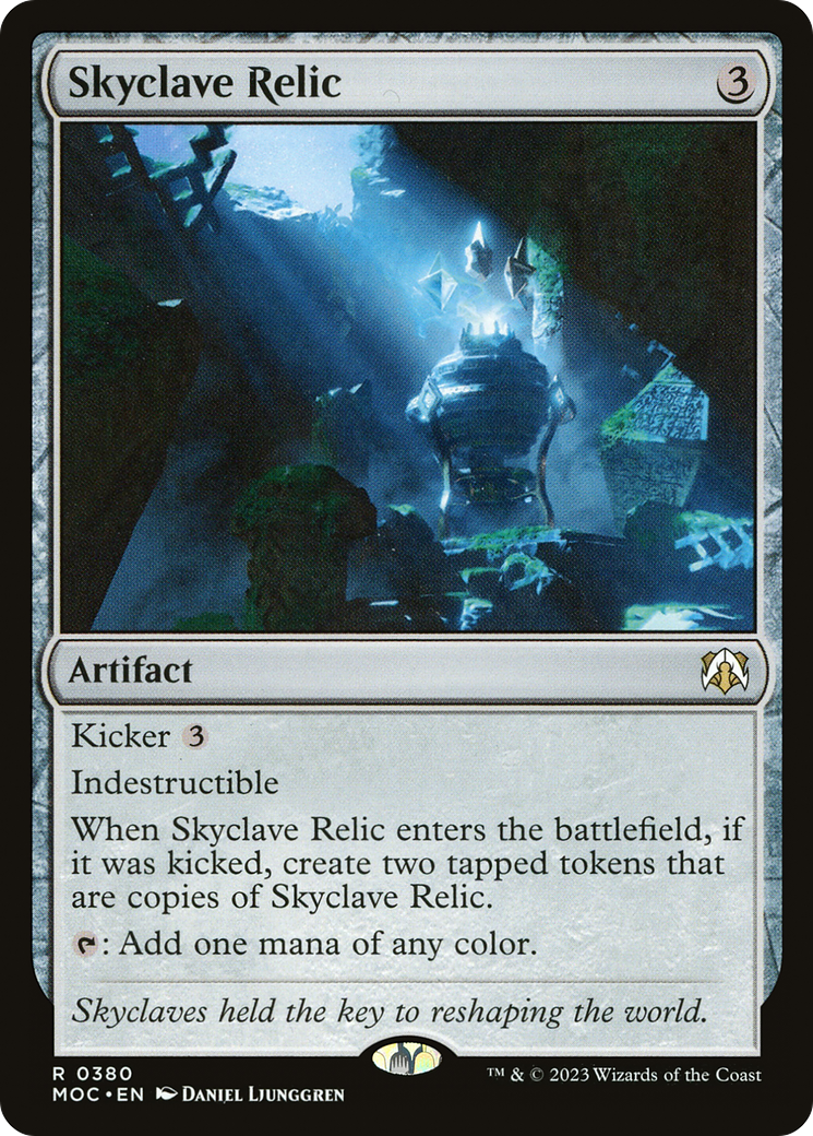 Skyclave Relic [March of the Machine Commander] | Mindsight Gaming