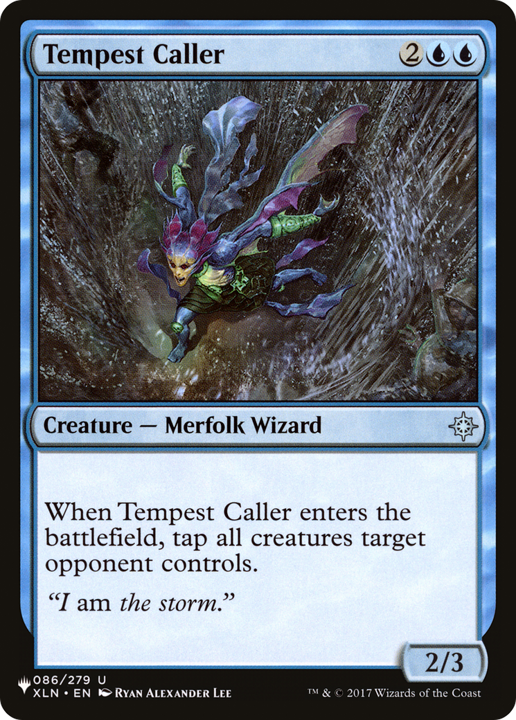 Tempest Caller [The List Reprints] | Mindsight Gaming