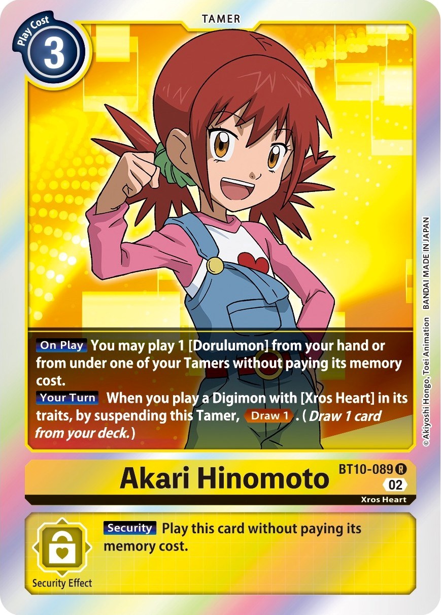 Akari Hinomoto [BT10-089] [Xros Encounter] | Mindsight Gaming