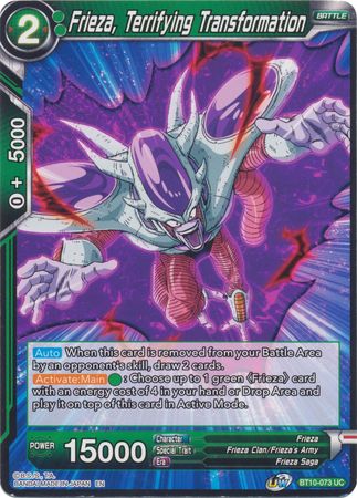 Frieza, Terrifying Transformation (BT10-073) [Rise of the Unison Warrior 2nd Edition] | Mindsight Gaming