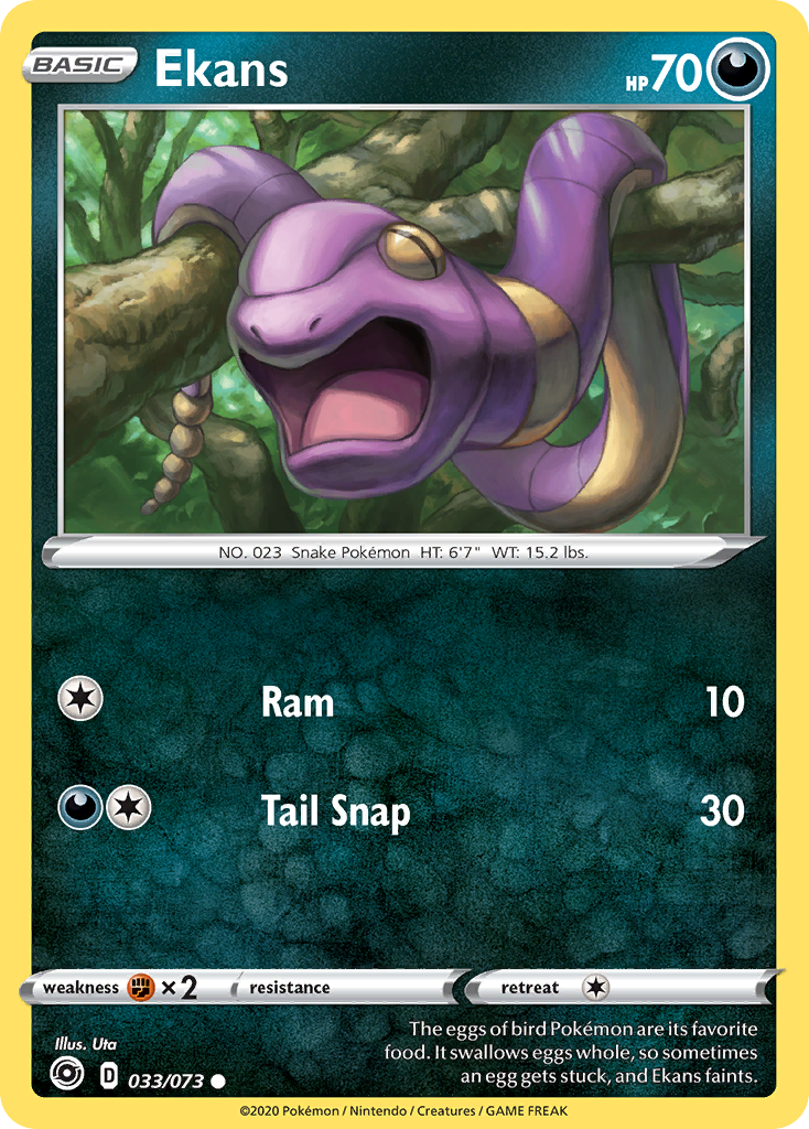 Ekans (033/073) [Sword & Shield: Champion's Path] | Mindsight Gaming