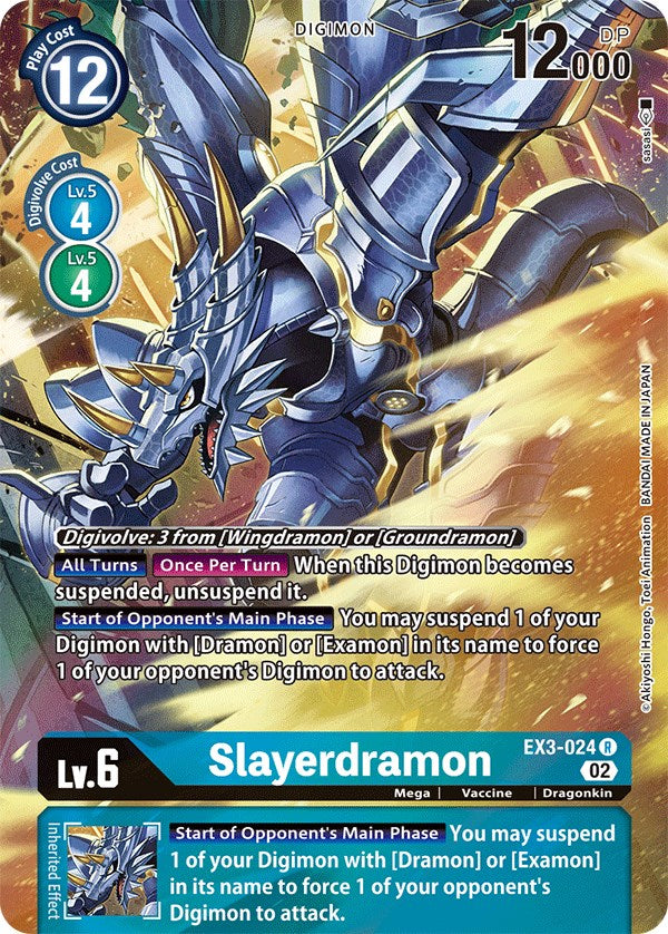 Slayerdramon [EX3-024] (Alternate Art) [Draconic Roar] | Mindsight Gaming