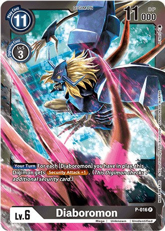 Diaboromon [P-016] (Gift Box 2022) [Promotional Cards] | Mindsight Gaming