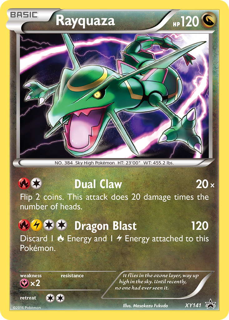 Rayquaza (XY141) [XY: Black Star Promos] | Mindsight Gaming