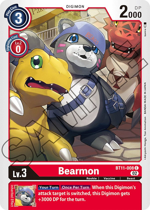 Bearmon [BT11-008] [Dimensional Phase] | Mindsight Gaming