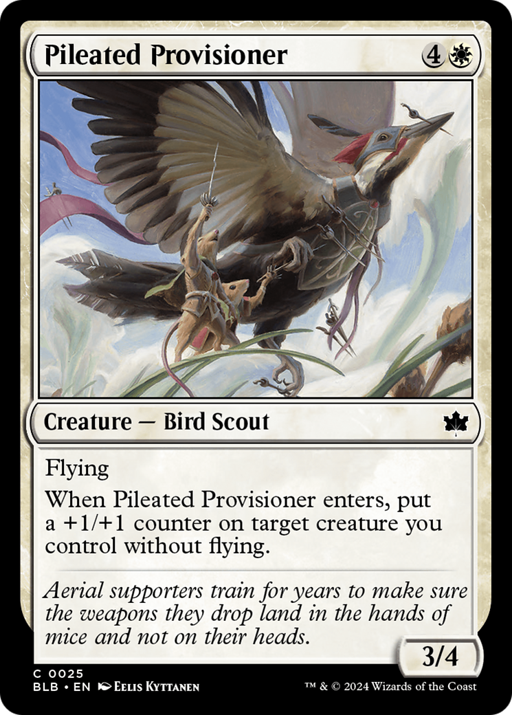 Pileated Provisioner [Bloomburrow] | Mindsight Gaming