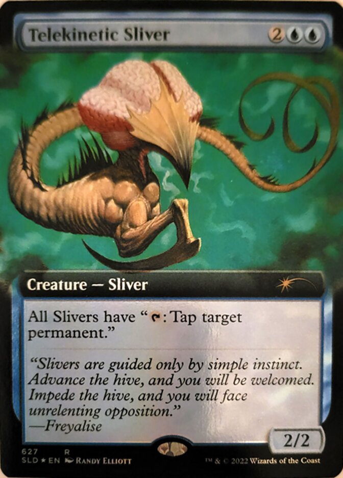 Telekinetic Sliver (Extended Art) [Secret Lair Drop Promos] | Mindsight Gaming