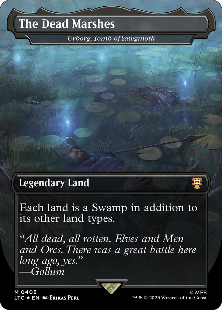 The Dead Marshes - Urborg, Tomb of Yawgmoth (Surge Foil Realms and Relics) [The Lord of the Rings: Tales of Middle-Earth Commander] | Mindsight Gaming