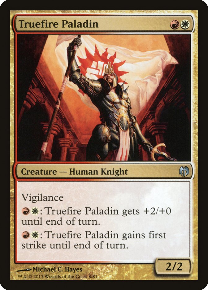 Truefire Paladin [Duel Decks: Heroes vs. Monsters] | Mindsight Gaming