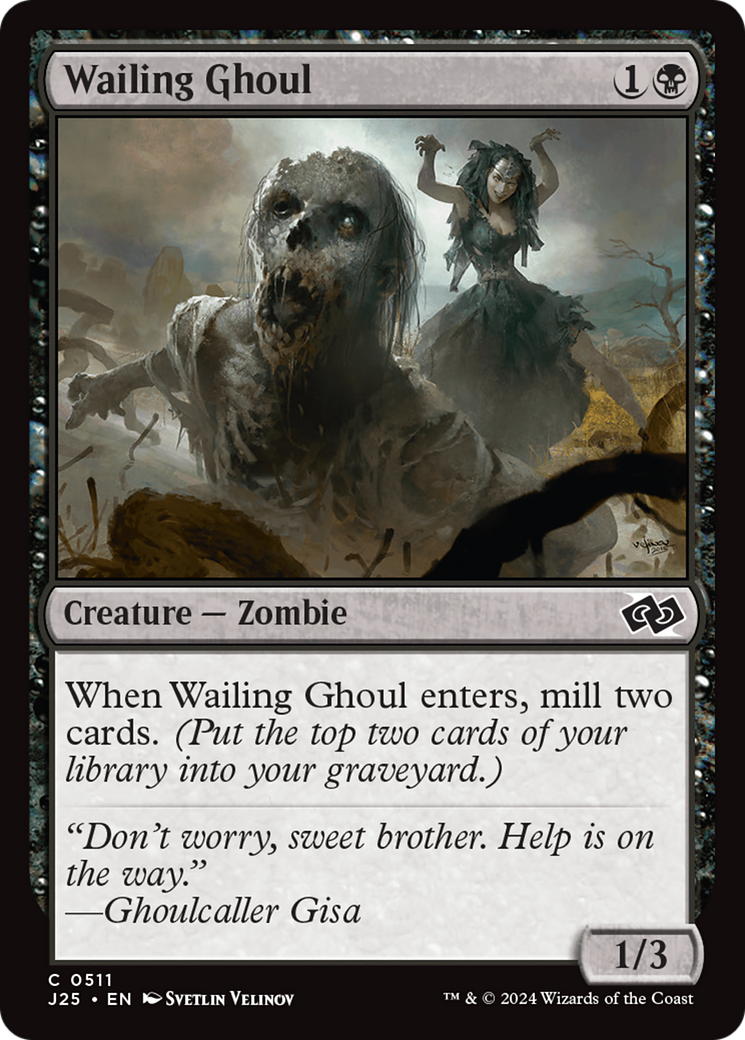 Wailing Ghoul [Foundations Jumpstart] | Mindsight Gaming