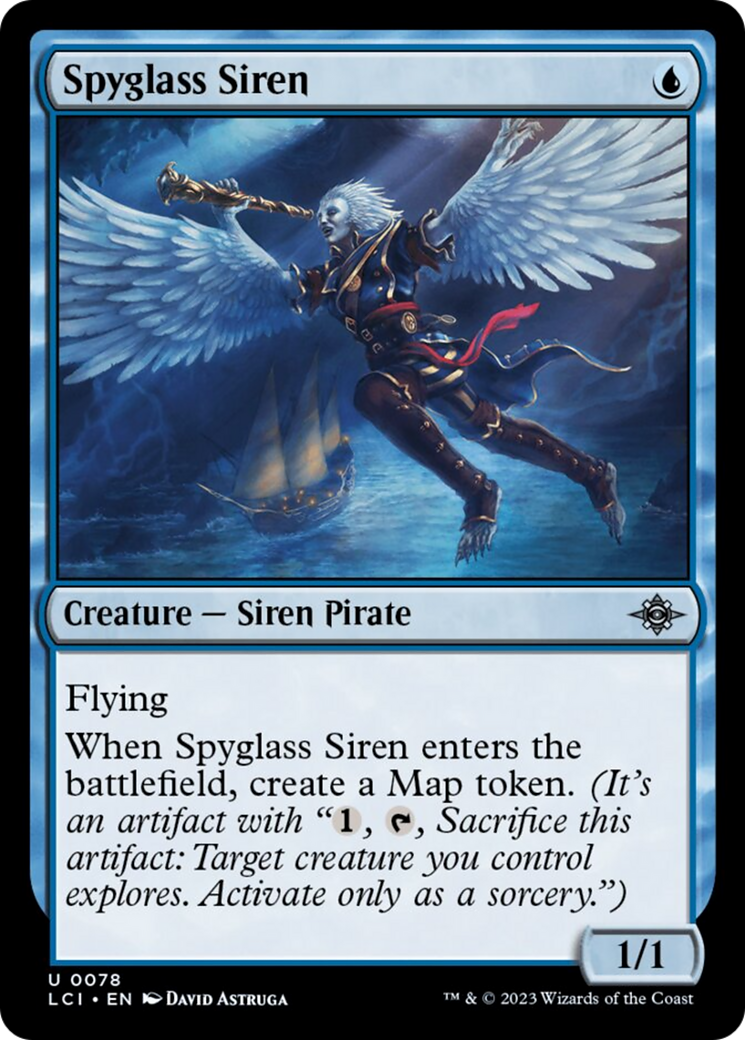 Spyglass Siren [The Lost Caverns of Ixalan] | Mindsight Gaming