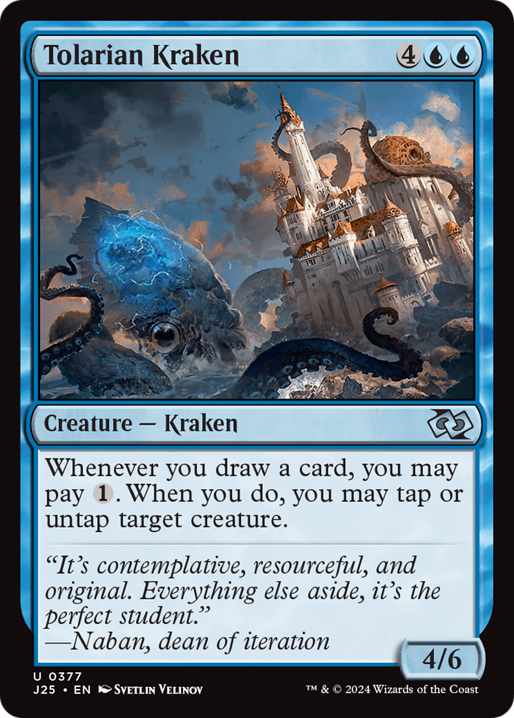 Tolarian Kraken [Foundations Jumpstart] | Mindsight Gaming