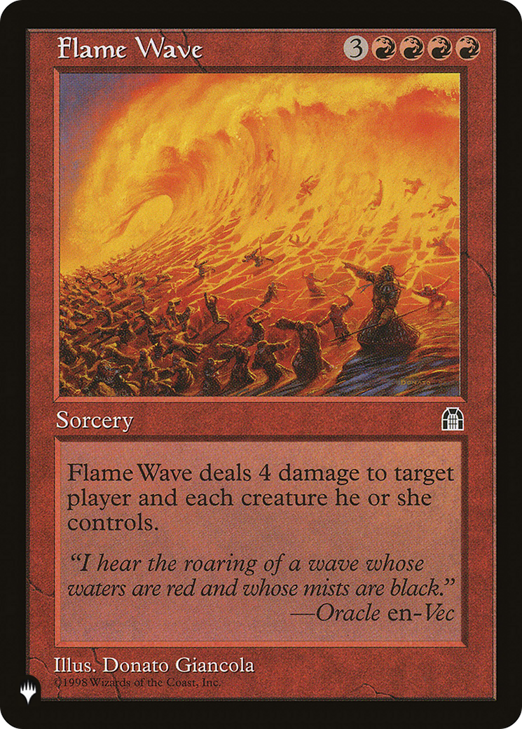 Flame Wave [The List Reprints] | Mindsight Gaming