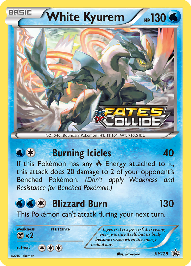 White Kyurem (XY128) [XY: Black Star Promos] | Mindsight Gaming