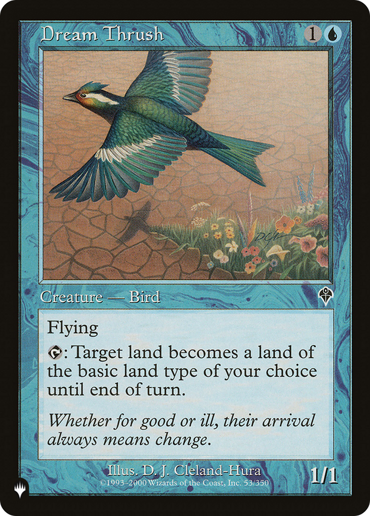 Dream Thrush [The List Reprints] | Mindsight Gaming