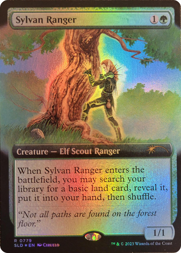 Sylvan Ranger (Extended Art) [Secret Lair Drop Series] | Mindsight Gaming