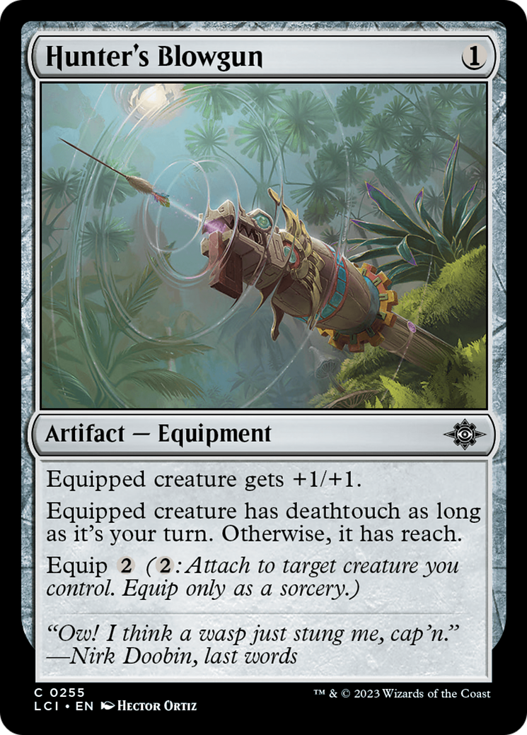 Hunter's Blowgun [The Lost Caverns of Ixalan] | Mindsight Gaming