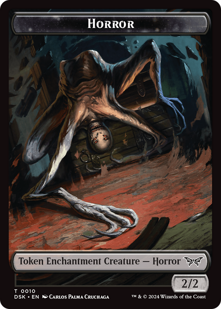 Horror Token [Duskmourn: House of Horror Tokens] | Mindsight Gaming