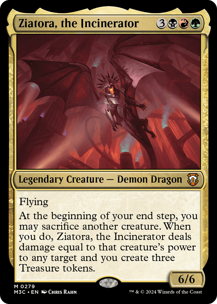 Ziatora, the Incinerator [Modern Horizons 3 Commander] | Mindsight Gaming