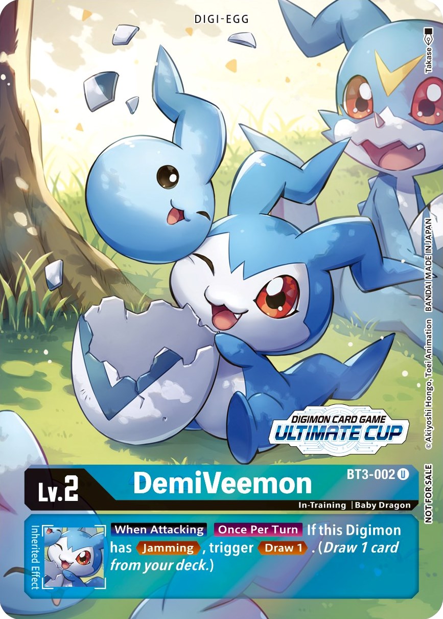 DemiVeemon [BT3-002] (April Ultimate Cup 2022) [Release Special Booster Promos] | Mindsight Gaming