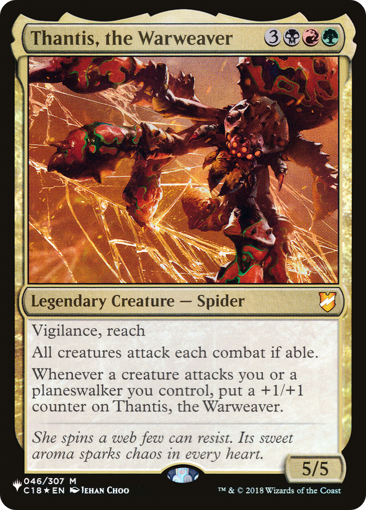 Thantis, the Warweaver [The List Reprints] | Mindsight Gaming