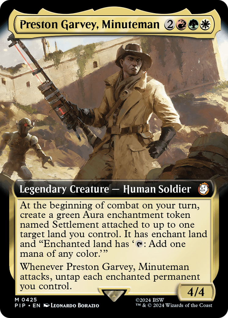 Preston Garvey, Minuteman (Extended Art) [Fallout] | Mindsight Gaming