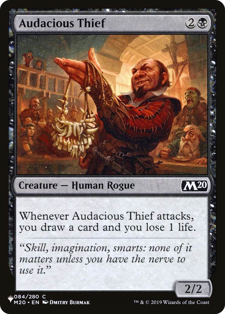 Audacious Thief [The List] | Mindsight Gaming