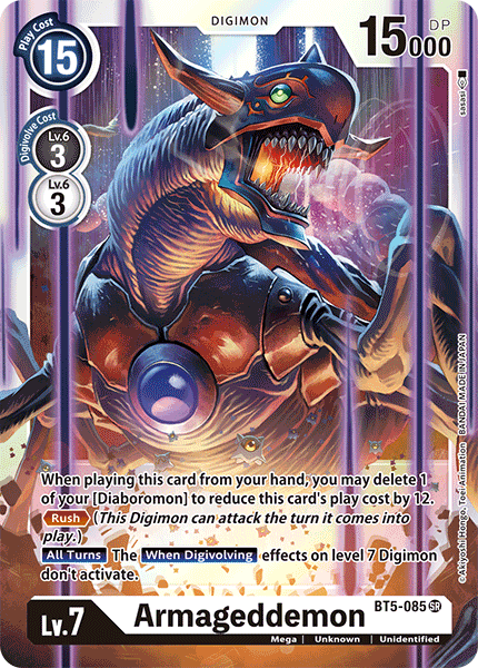 Armageddemon [BT5-085] [Battle of Omni] | Mindsight Gaming