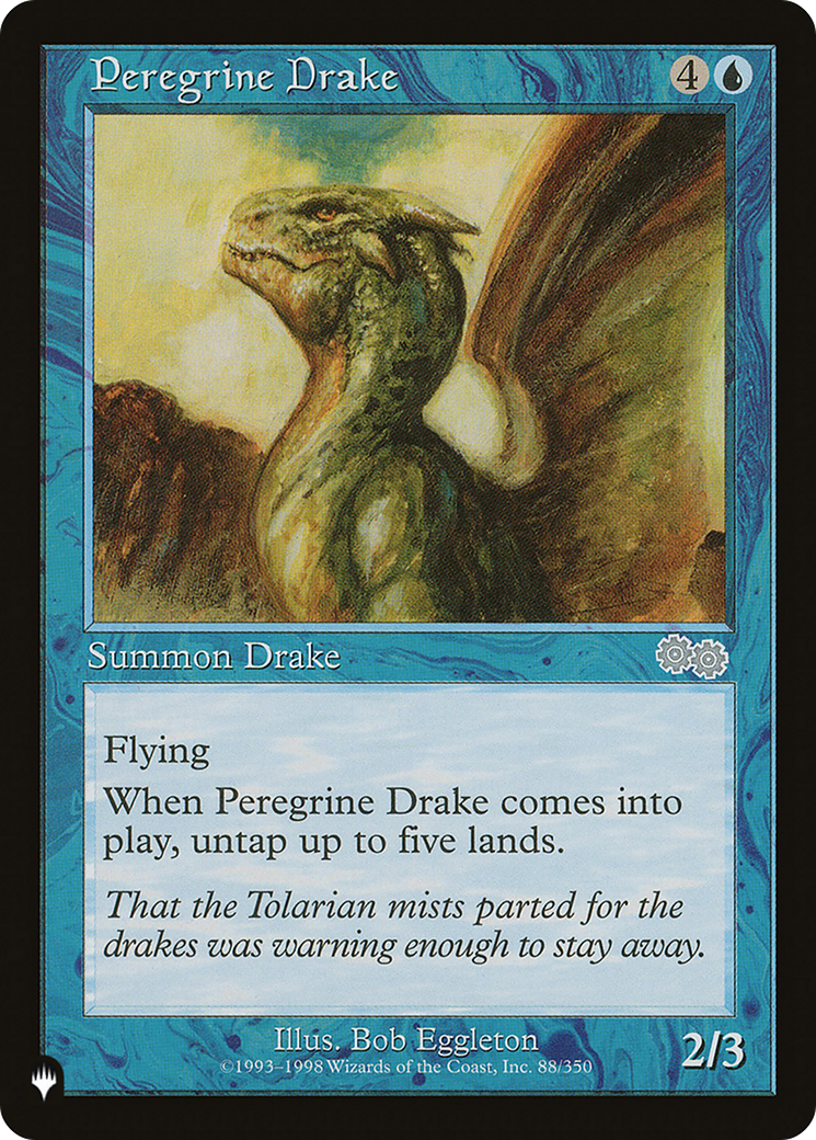 Peregrine Drake [The List Reprints] | Mindsight Gaming