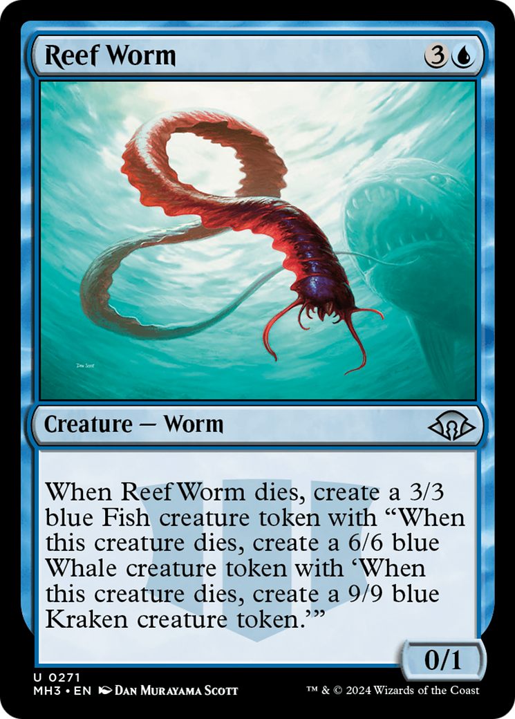 Reef Worm [Modern Horizons 3] | Mindsight Gaming